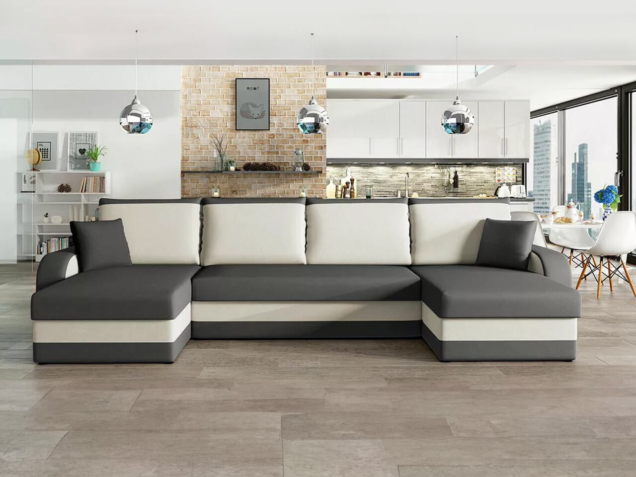 Ugaona sofa Comfivo 233 (Alova 36 + Alova 71)