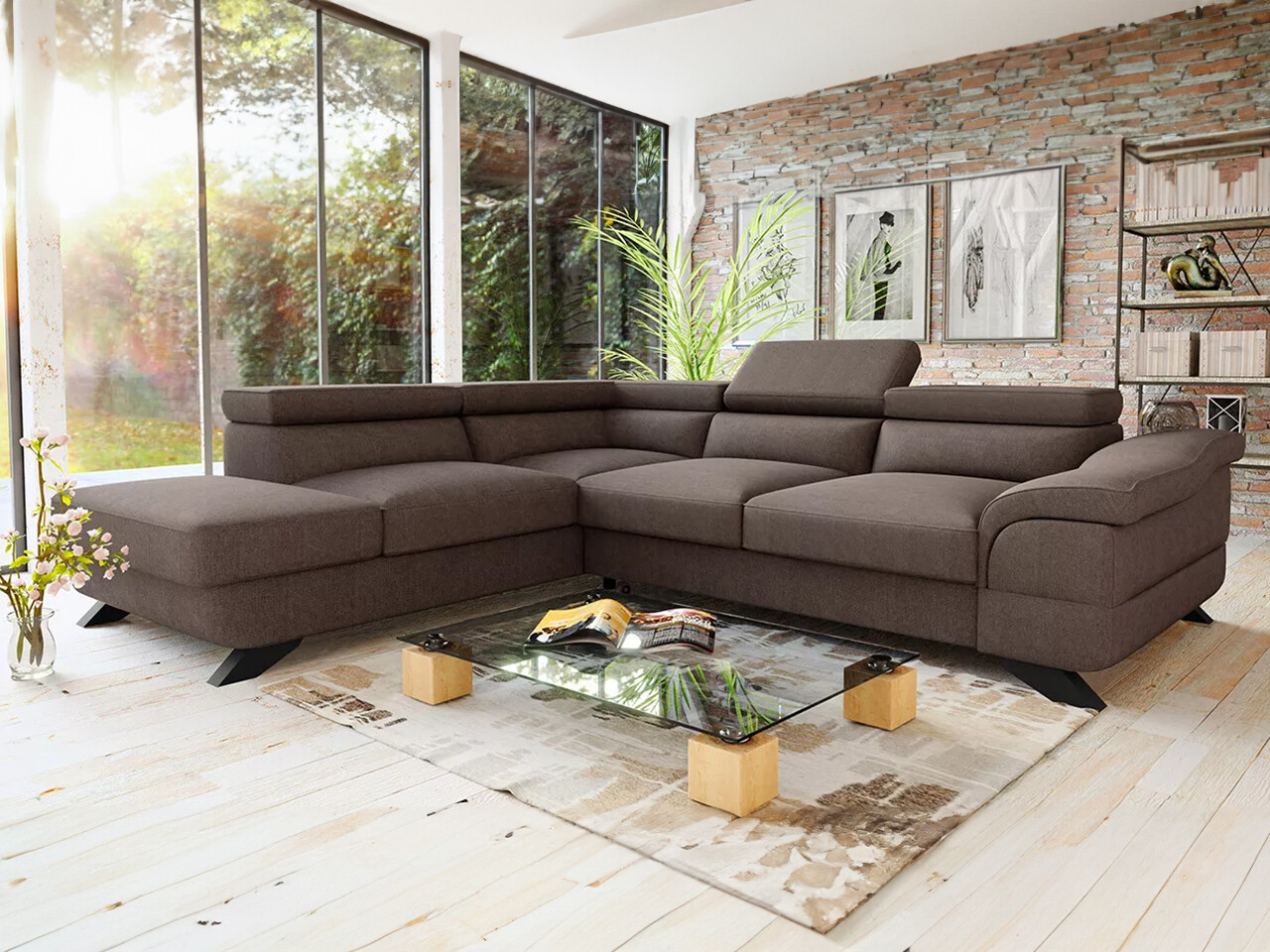 Ugaona sofa Lincoln 102 (Inari 24)