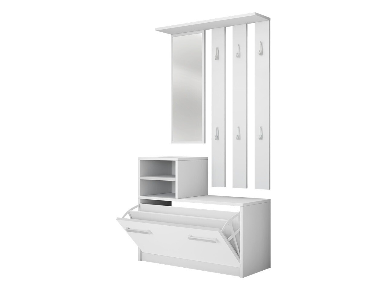 Set za hodnik Candum (Belo)