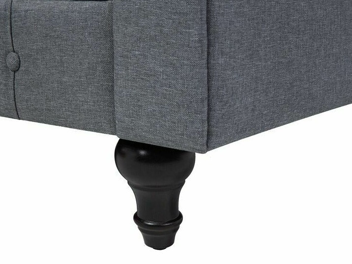 Česterfild ugaona garnitura Cirdoro 109 (Sivo)