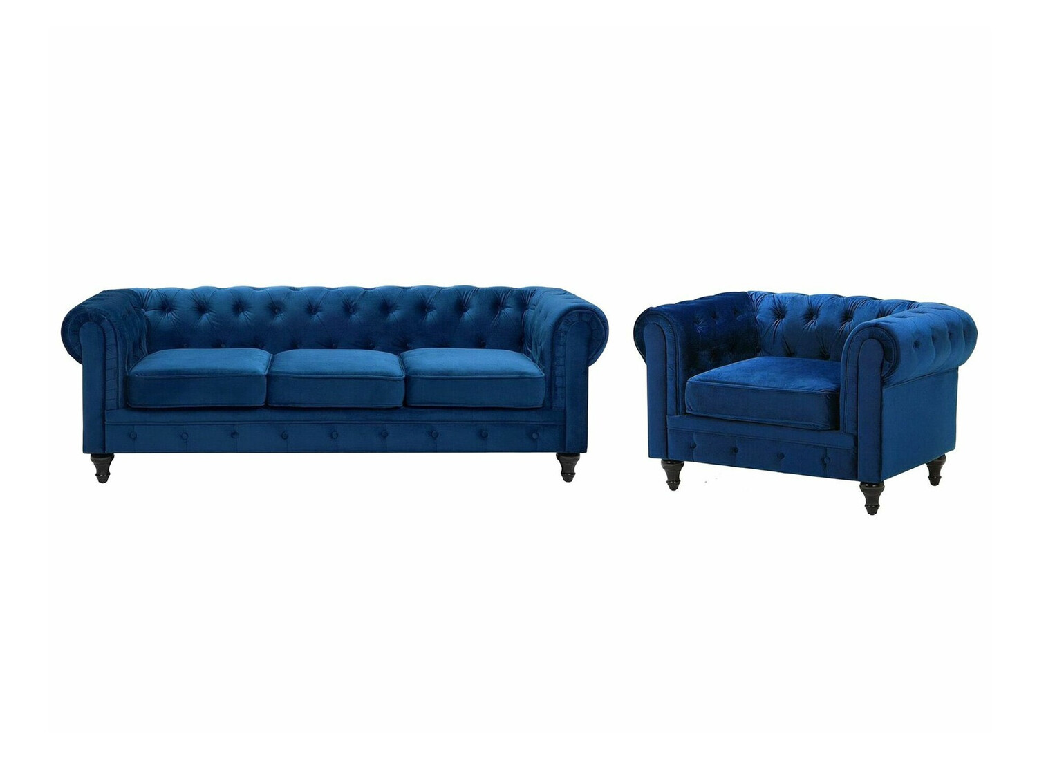 Set tapaciranog nameštaja Cirdoro 110 (Plava)