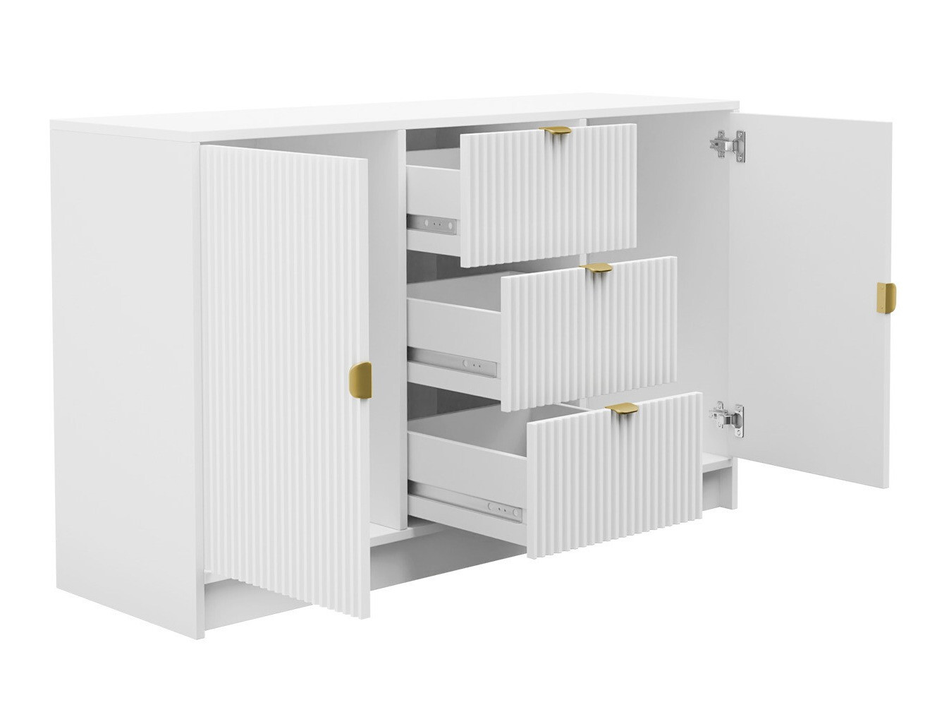 Komoda Comfivo Larmire 101 (Crno)