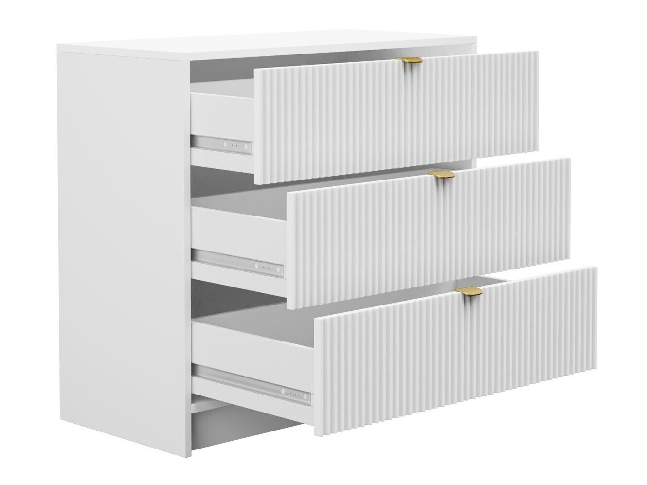 Komoda Comfivo Papilio I (Crno)