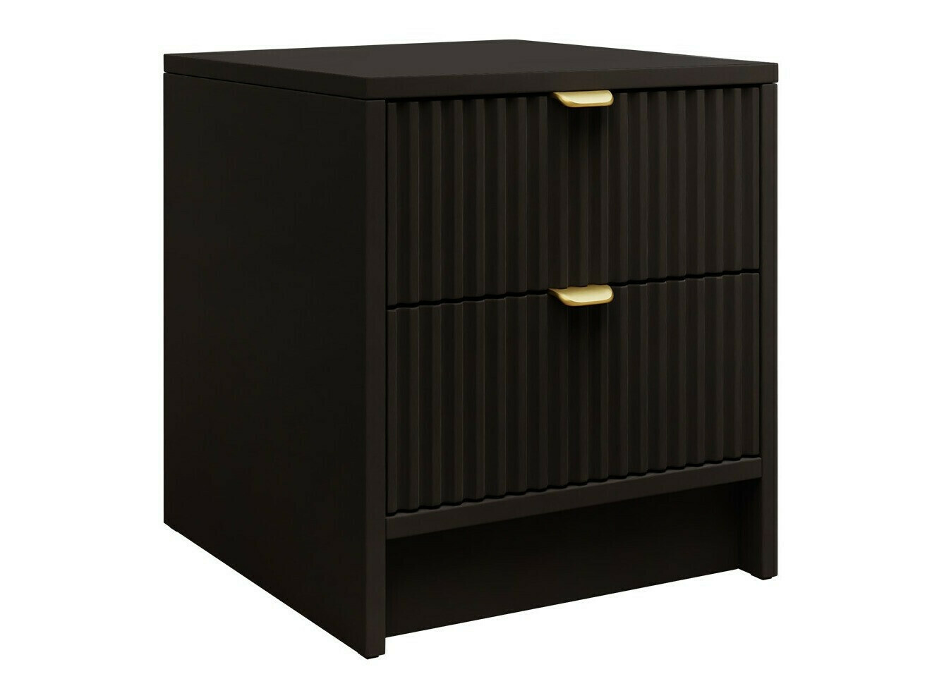 Noćni ormarić Comfivo Larmire 106 (Crno)