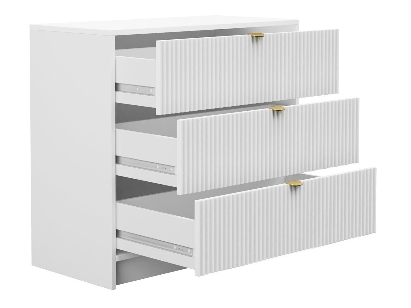 Set za dnevnu sobu Comfivo Larmire 108 (Belo)