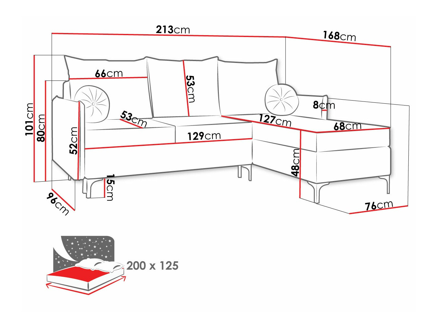 Ugaona garnitura Clovis 112 (Manila 02)