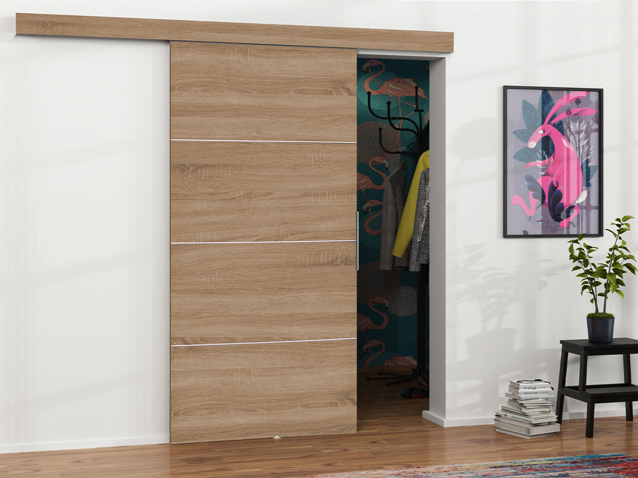 Klizna vrata Dover 216 (Sonoma hrast)