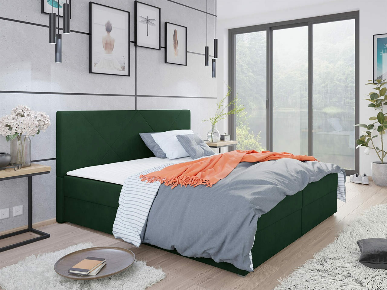 Boxspring krevet Memphis 117 (Itaka 10)