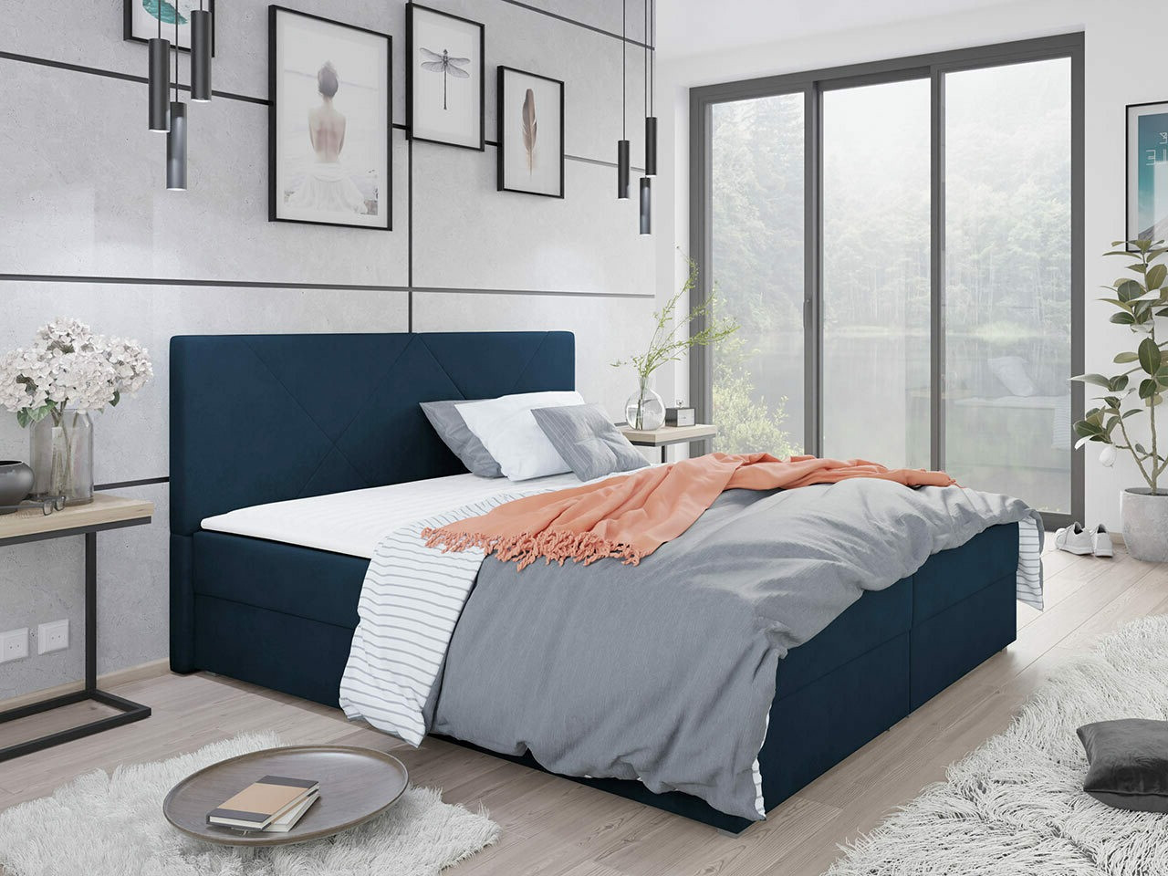 Boxspring krevet Memphis 117 (Itaka 11)