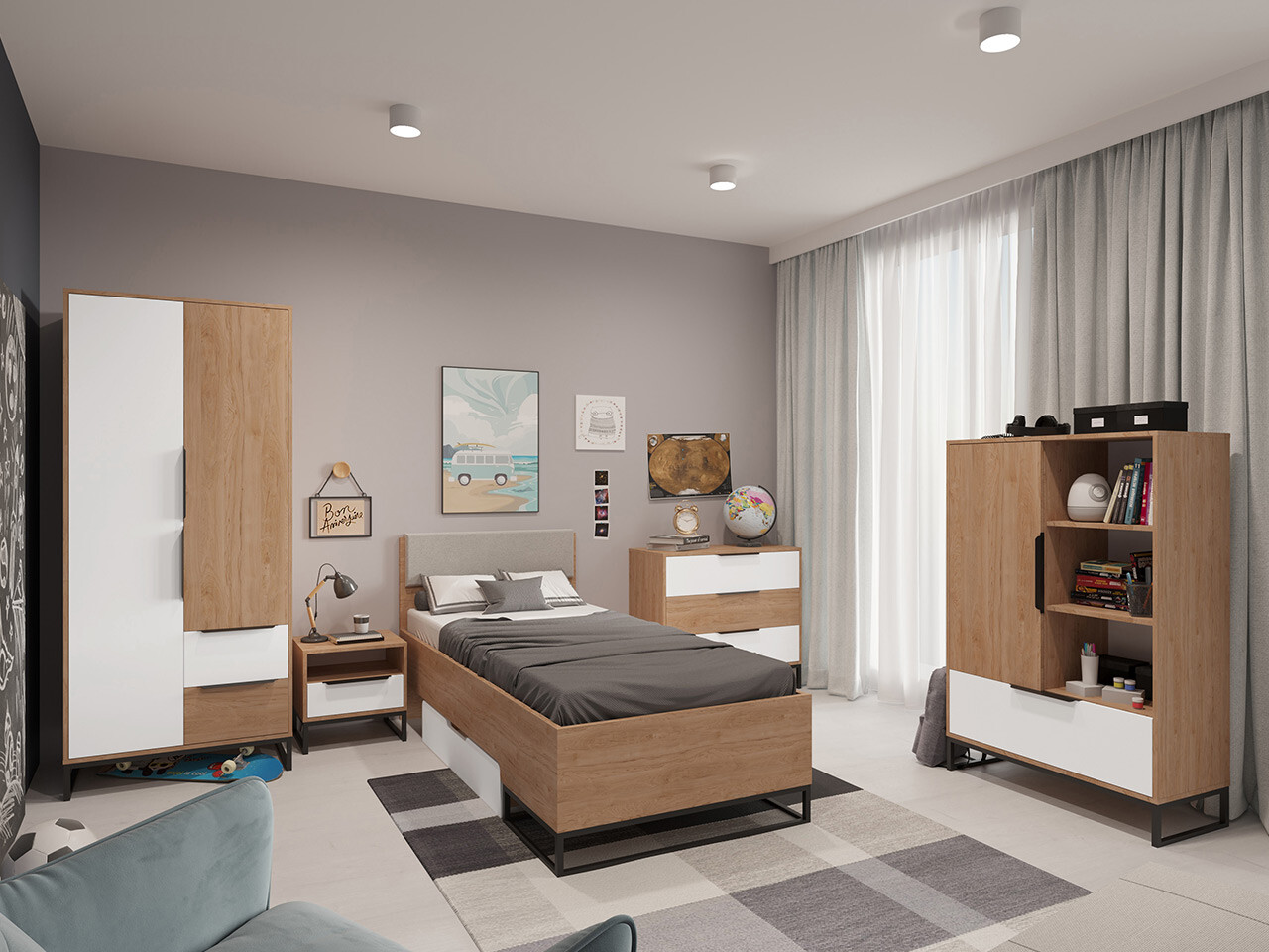 Set spavaća soba Romcama 112