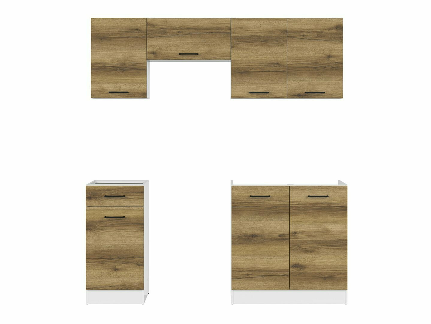 Kuhinjski set Boston 499 (Delano hrast)