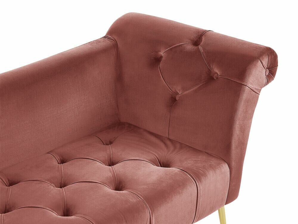 Tapacirana klupa Berwyn 1101 (Ružičasta)