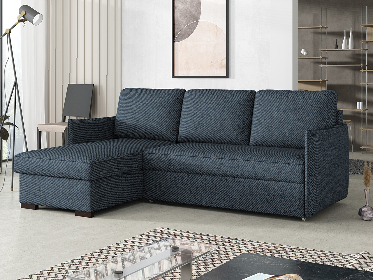 Ugaona sofa Columbus 208 (Neve 77)