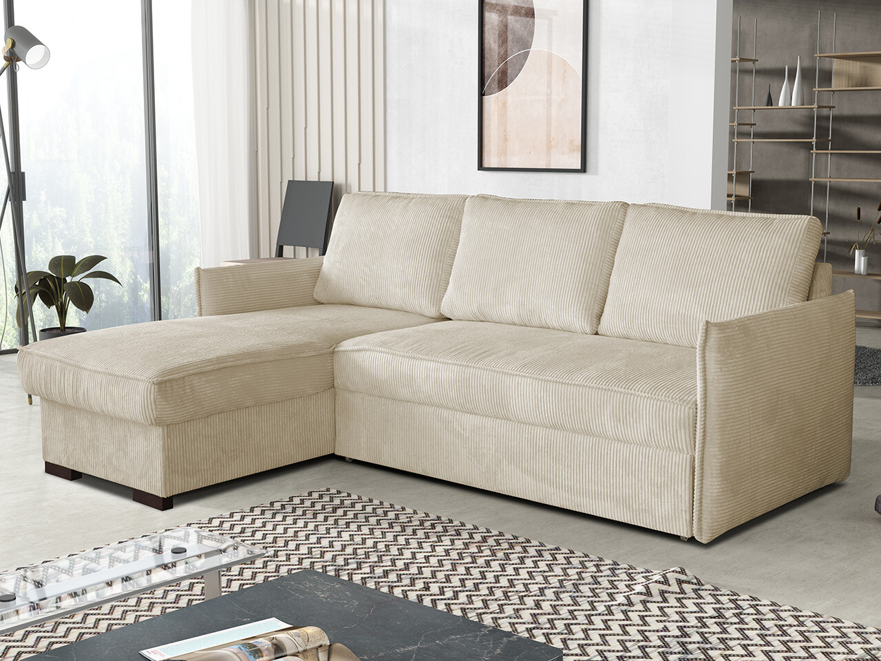 Ugaona sofa Columbus 208 (Poso 100)