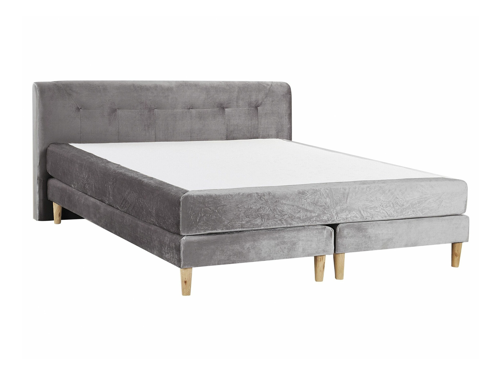 Boxspring krevet Berwyn 1274 (Sivo)