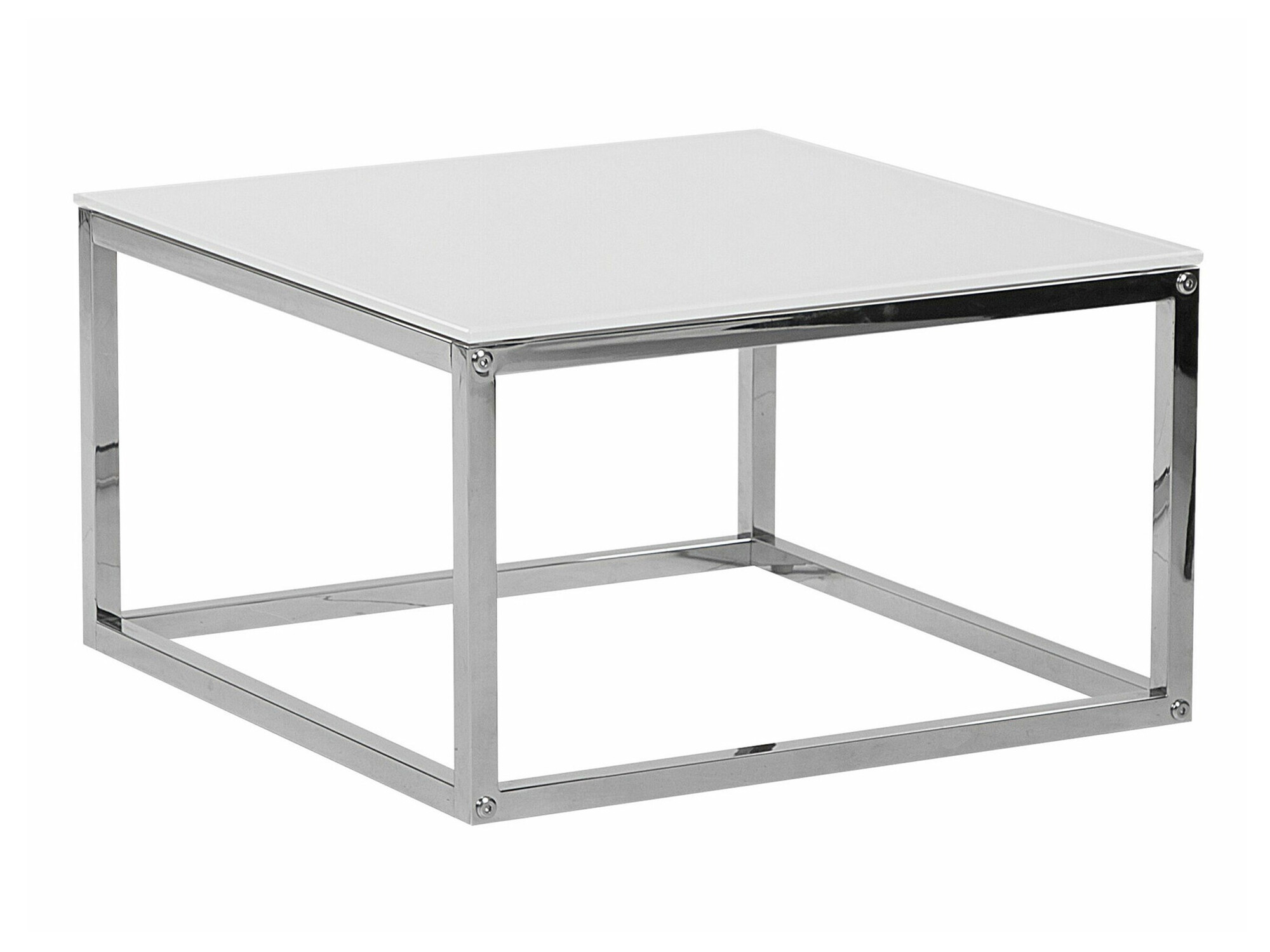 Set stočića za kafu Berwyn 1283 (Belo + Srebrna)