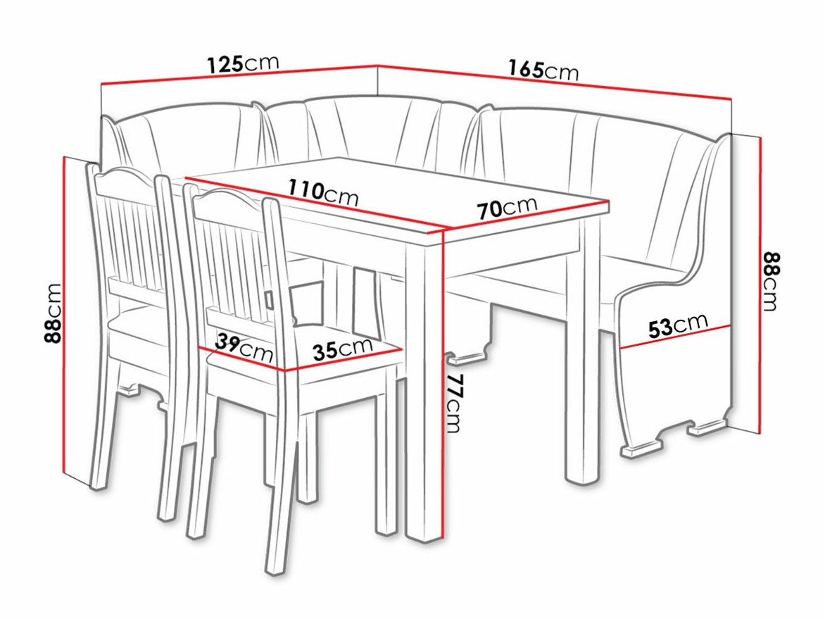 Kuhinjski ugao Edmond 122