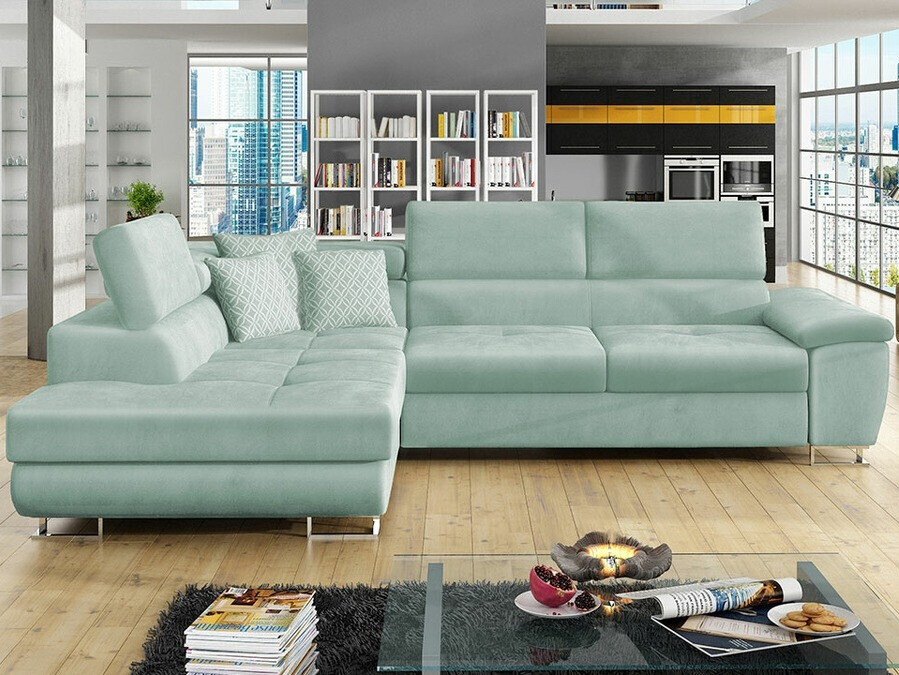 Ugaona sofa Comfivo 166 (Magic Velvet 2227 + Evo 29)