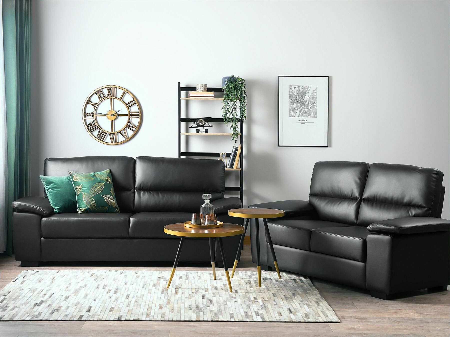 Sofa Berwyn 1325 (Crno)