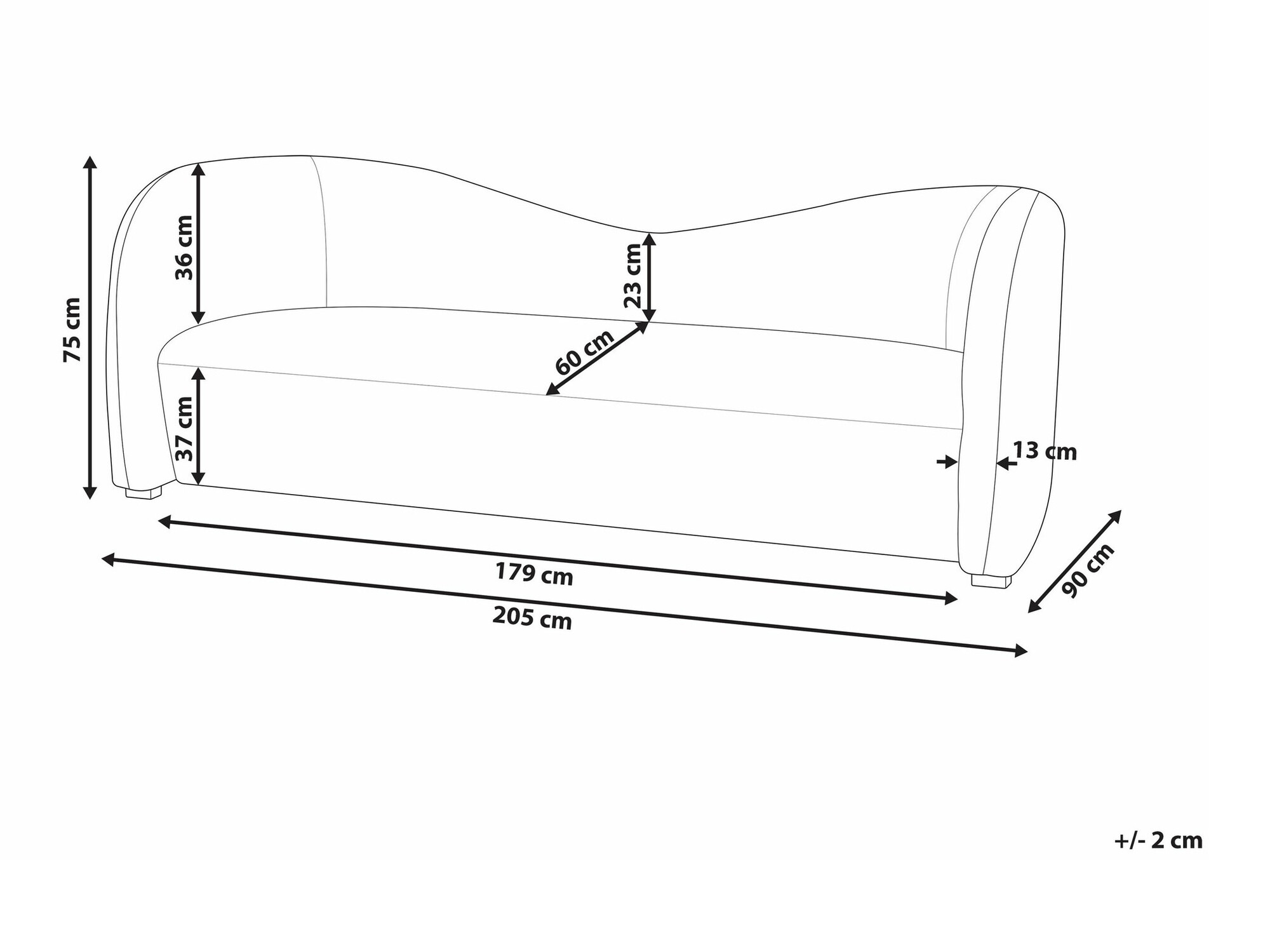 Sofa Berwyn 1380