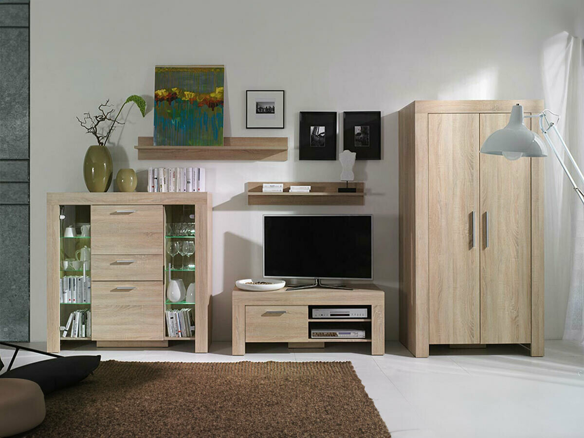 Set za dnevnu sobu Melfeli 127 (Sonoma hrast)