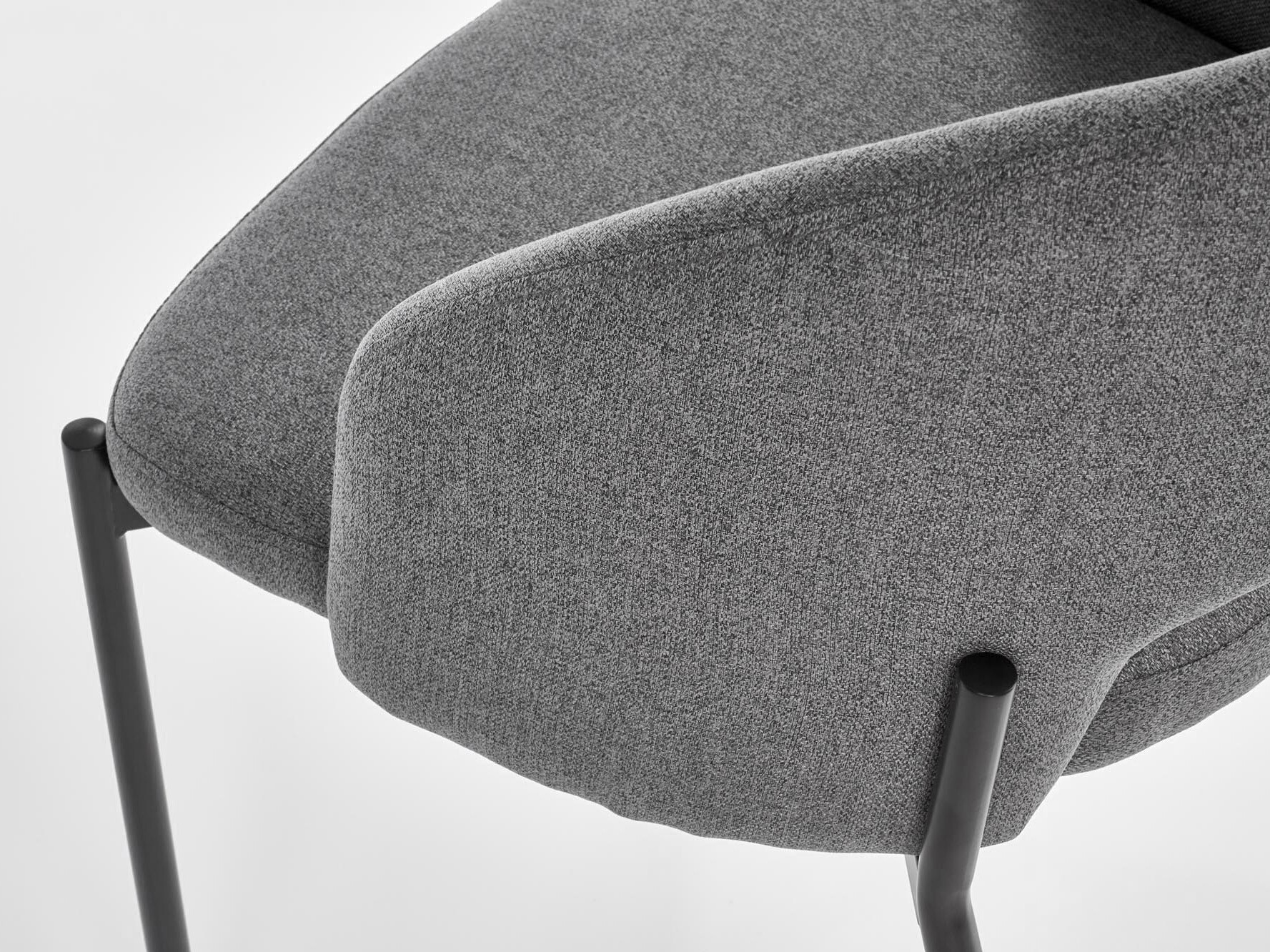 Stolica Houston Virtus (Sivo + Crno)