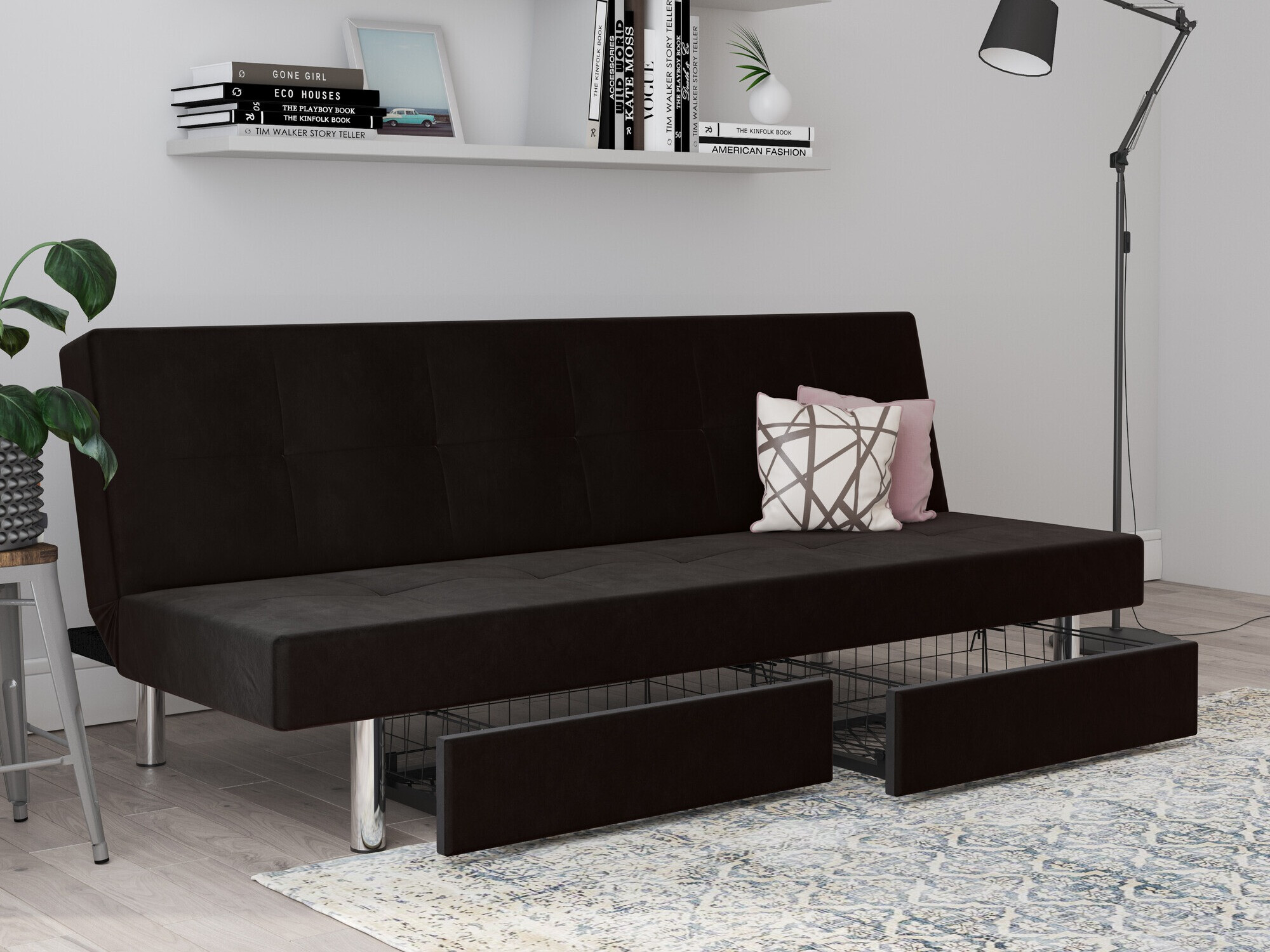Sofa na razvlačenje Denton 1223 (Antracit)
