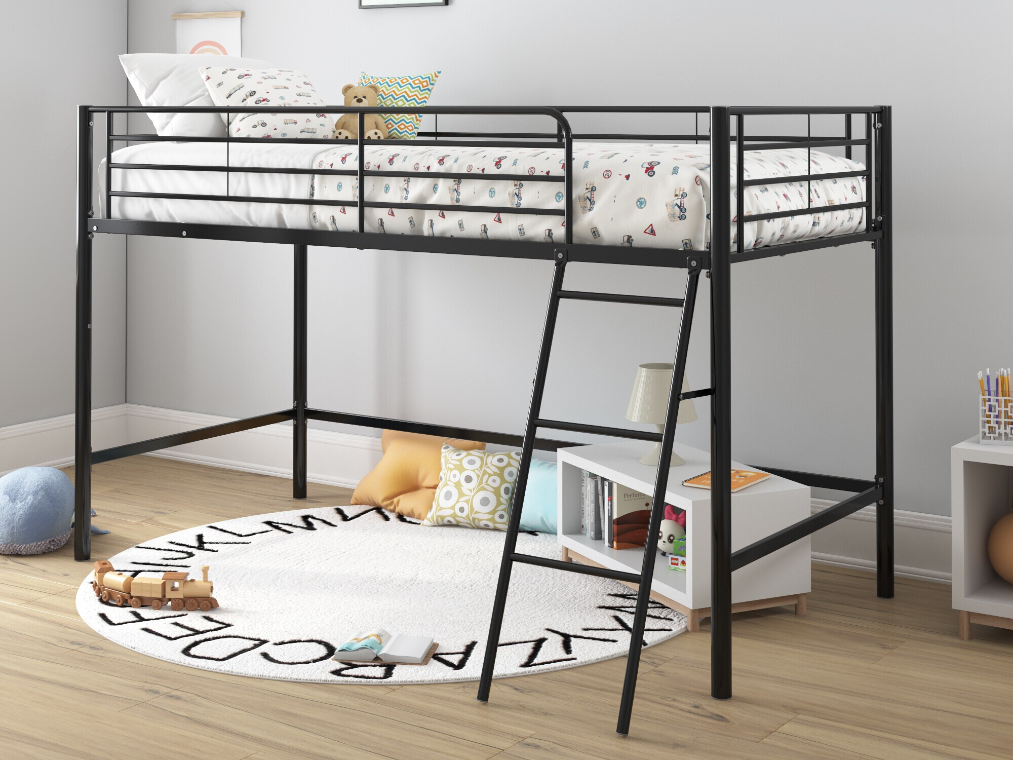 Krevet na sprat Denton 1224 (Crno)