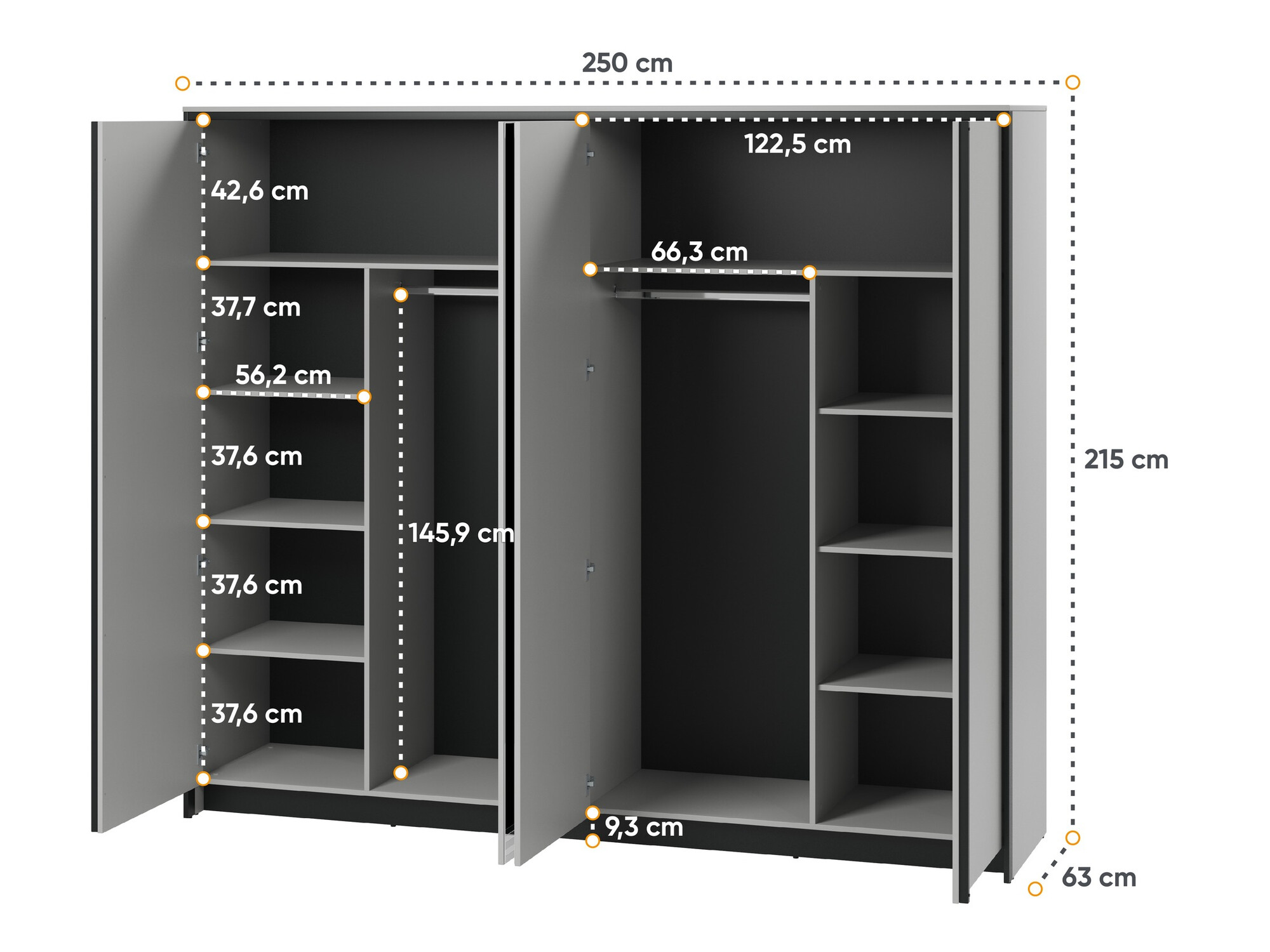 Set spavaća soba Almela 105 (Dostupno)