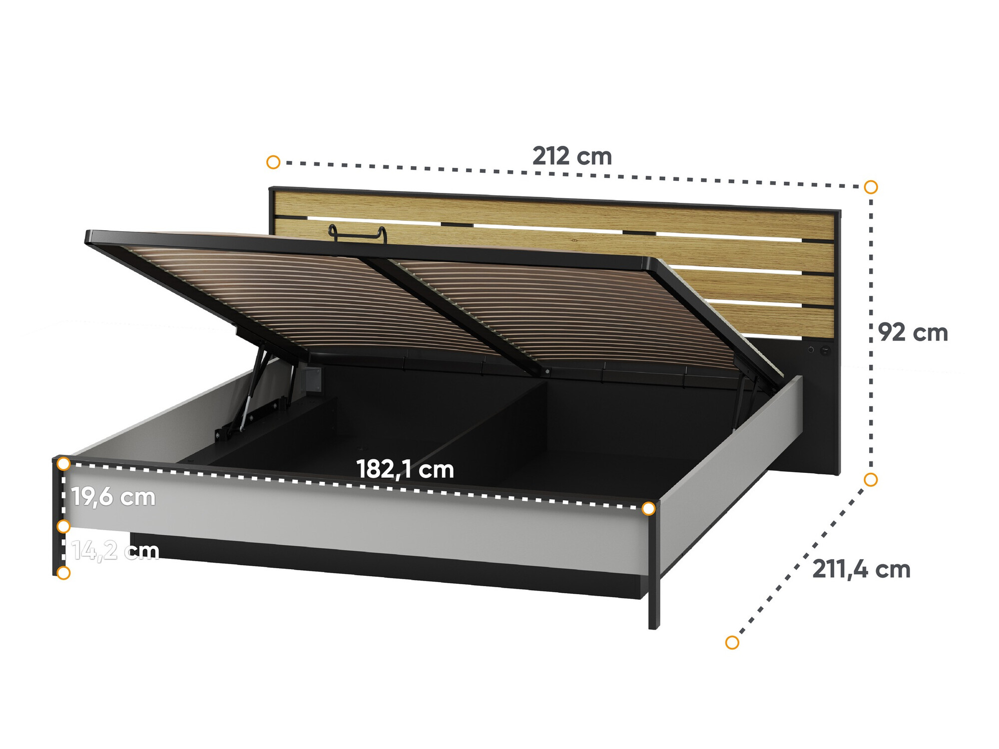 Set spavaća soba Almela 105 (Dostupno)