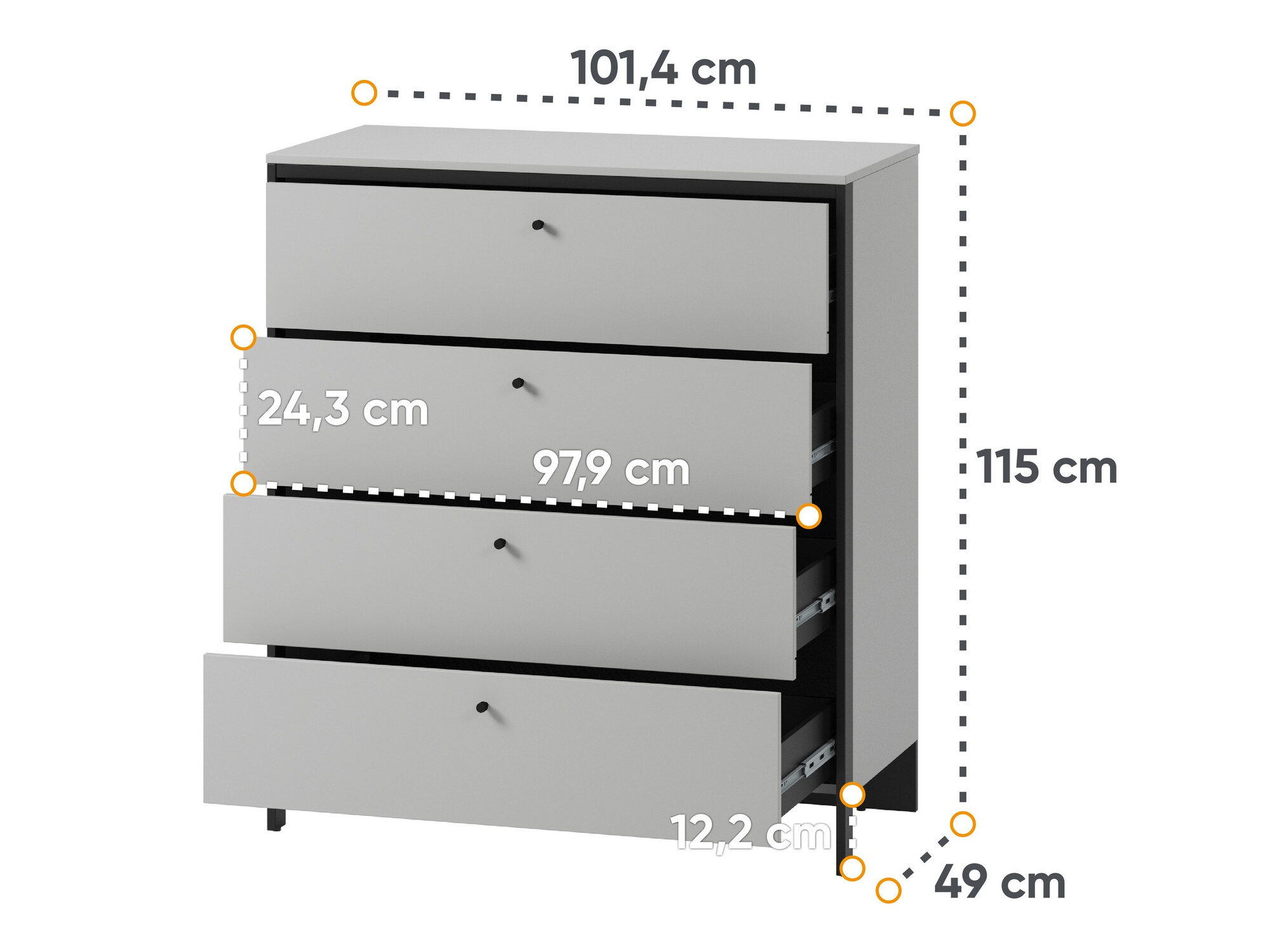 Set spavaća soba Almela 105 (Dostupno)