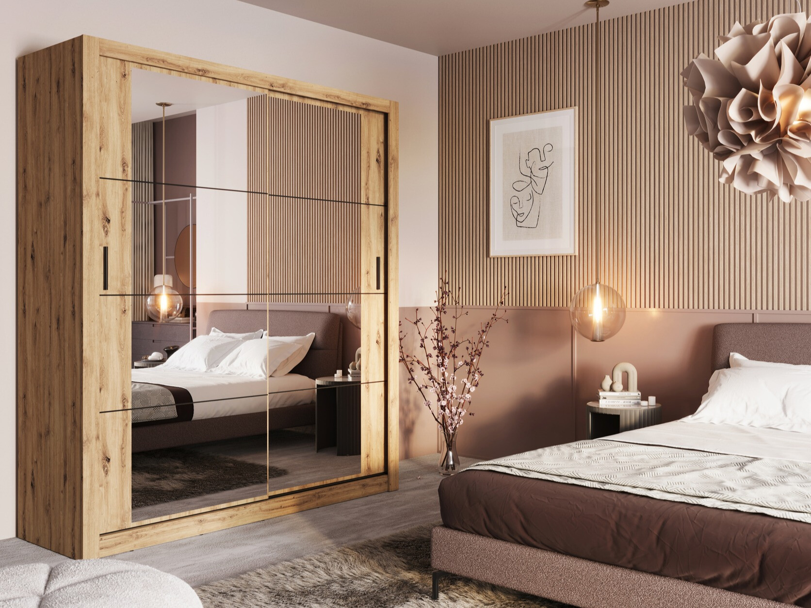 Ormar Fresno 102 (Artisan hrast)