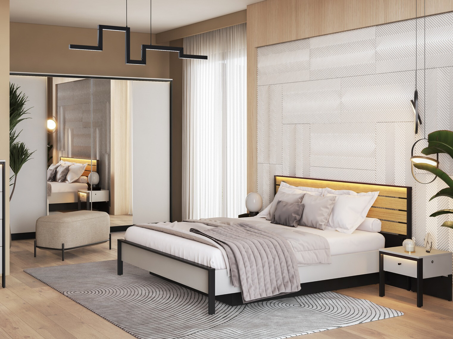 Set spavaća soba Almela 105 (Nije dostupno)