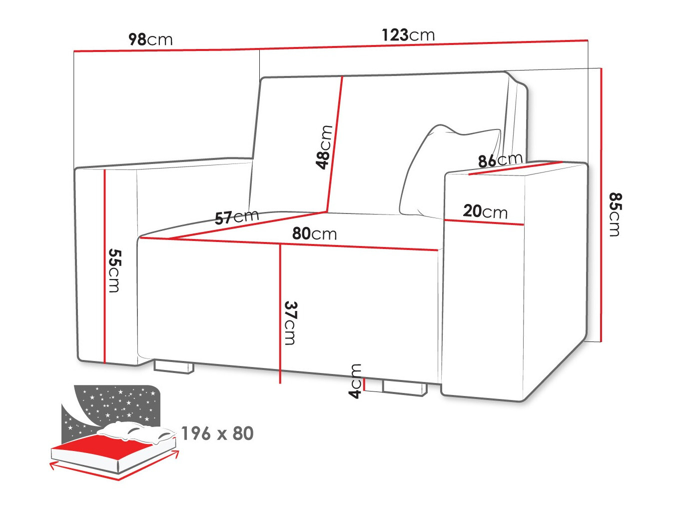 Fotelja Serora I (Neve 3)