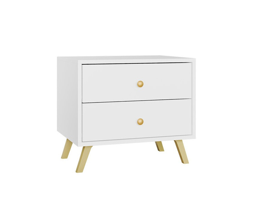 Noćni ormarić Monfera 101 (Belo)