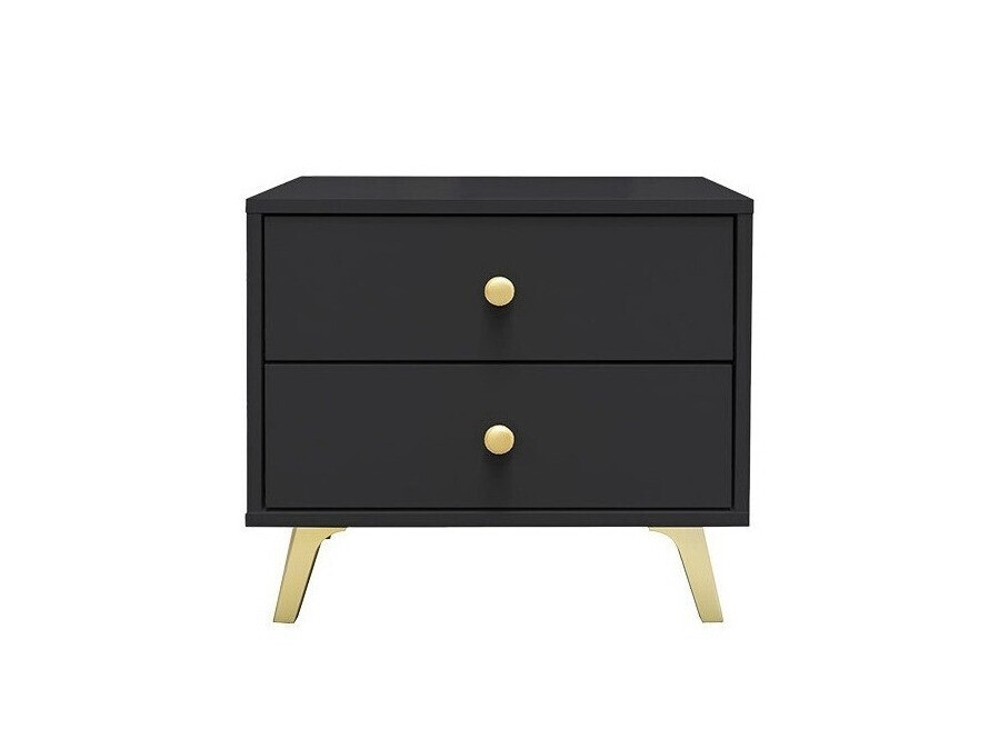 Noćni ormarić Monfera 101 (Crno)