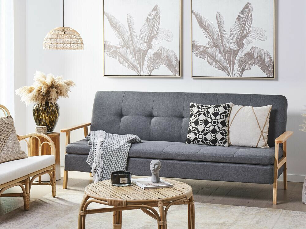 Sofa na razvlačenje Berwyn 1563 (Sivo)