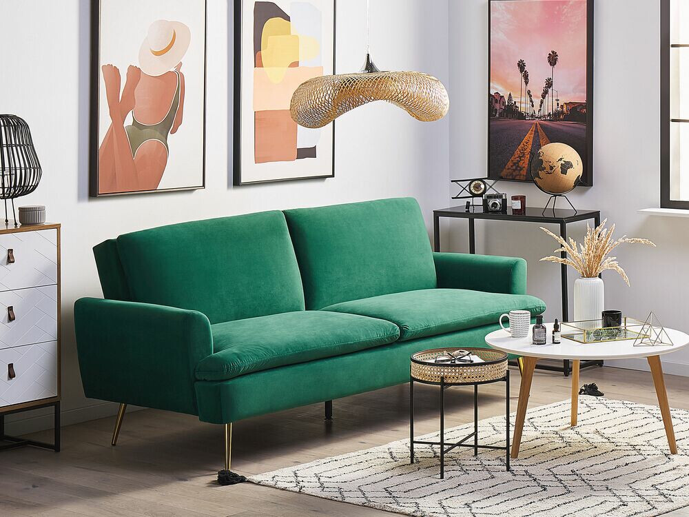 Sofa na razvlačenje Berwyn 1564 (Zelena)