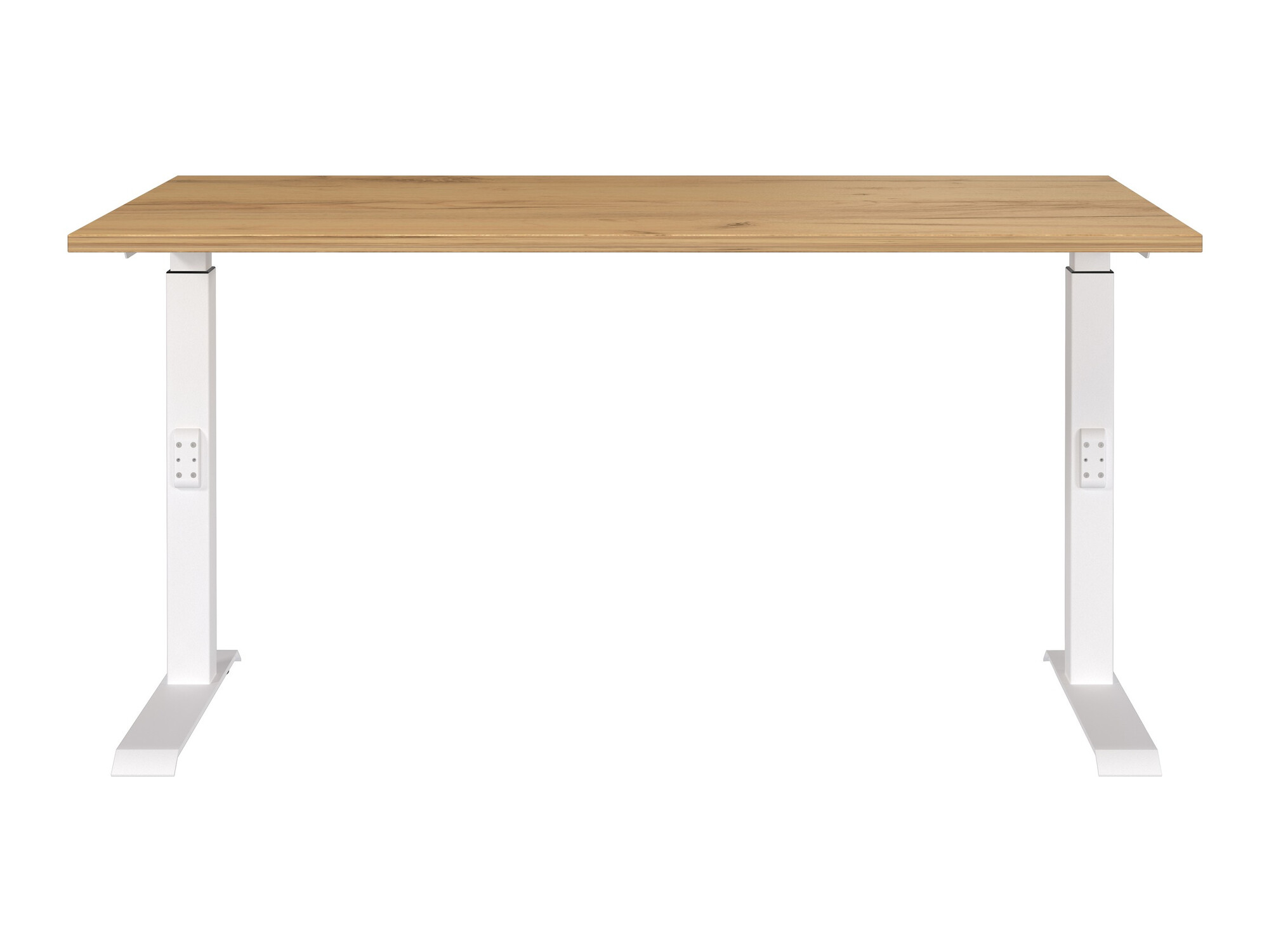 Kancelarijski sto Sacramento 419 (Navarra hrast + Belo)