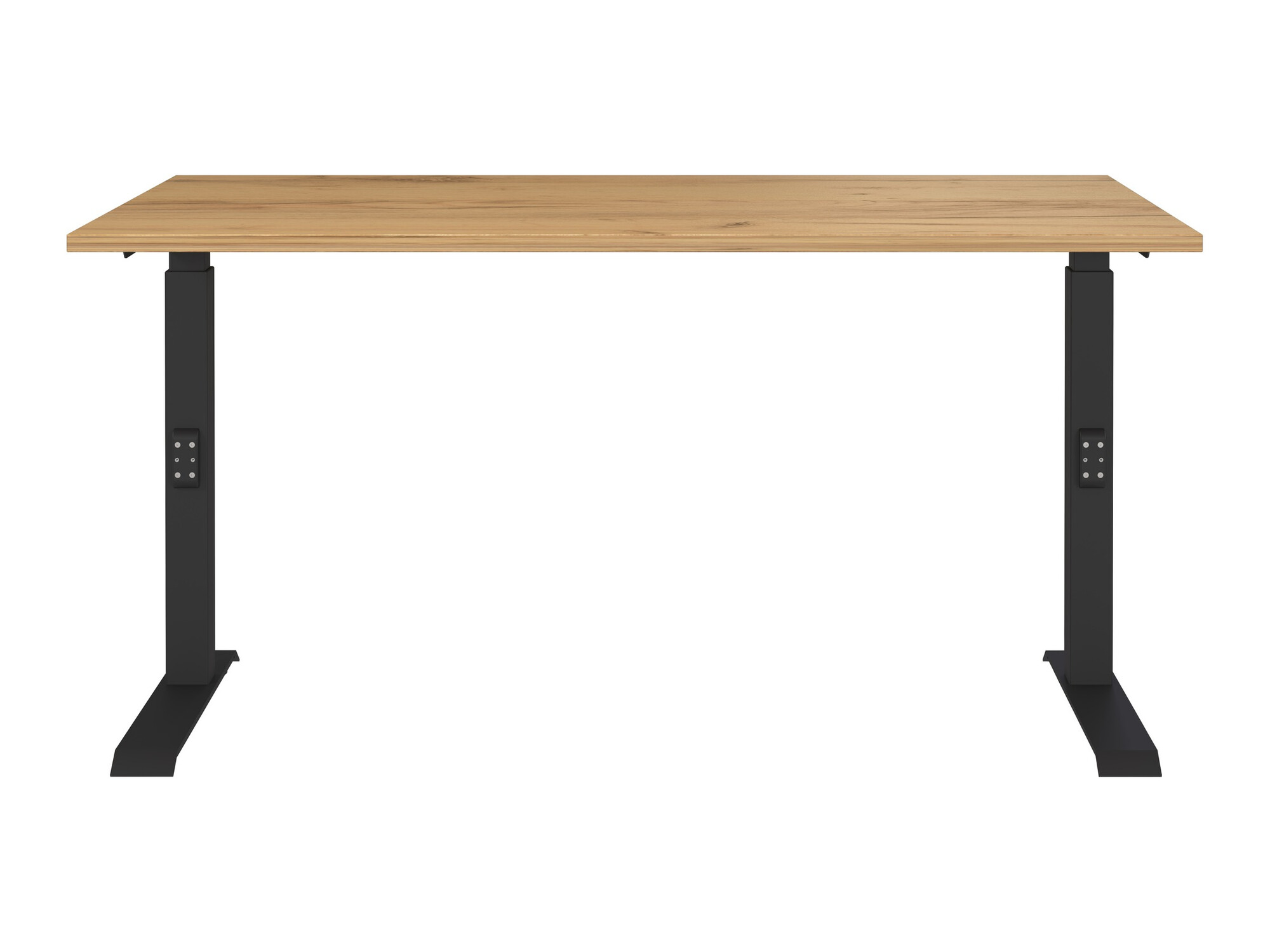 Kancelarijski sto Sacramento 419 (Navarra hrast + Crno)