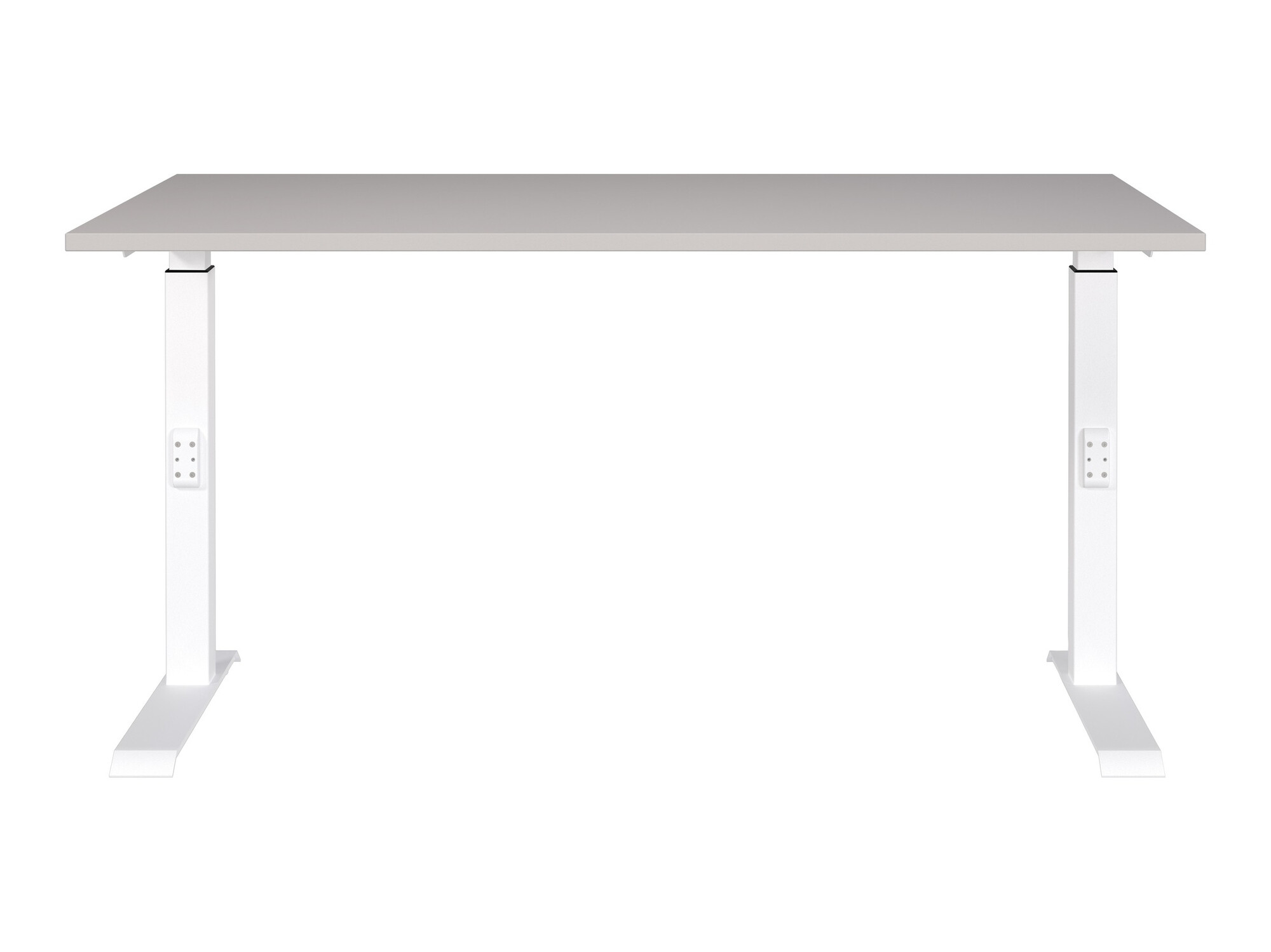 Kancelarijski sto Sacramento 419 (Sivo + Belo)