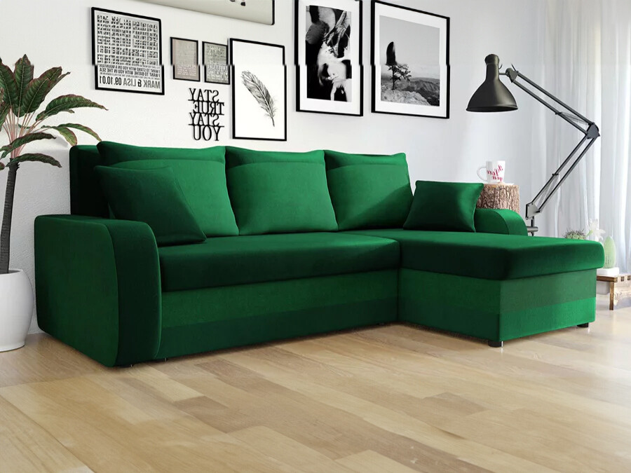 Ugaona sofa Comfivo 135 (Kronos 19 + Uttario Velvet 2951)
