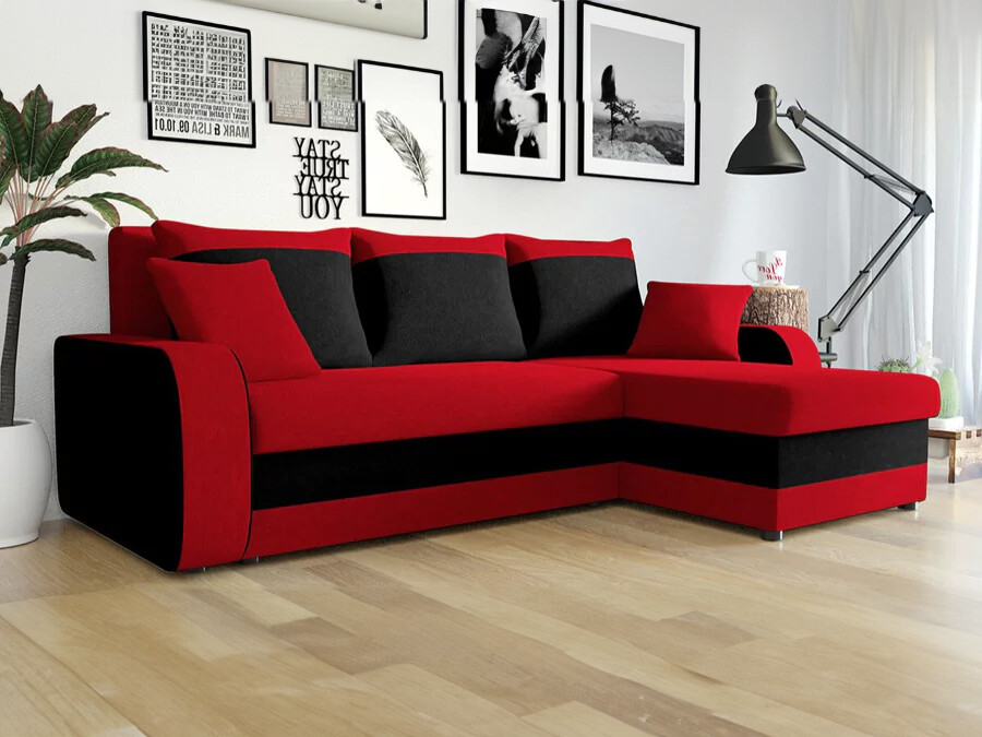 Ugaona sofa Comfivo 135 (Mikrofaza 22 + Mikrofaza 15)