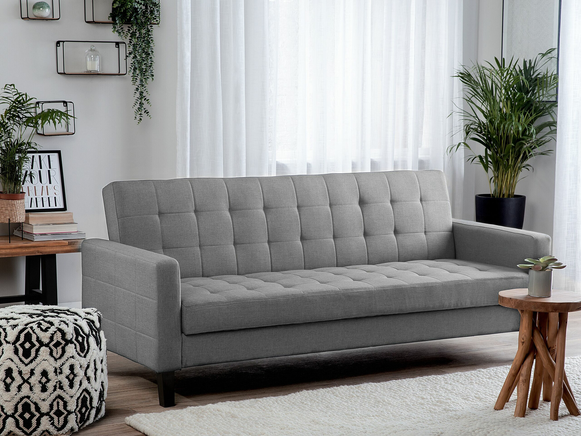 Sofa na razvlačenje Berwyn 1591 (Sivo)