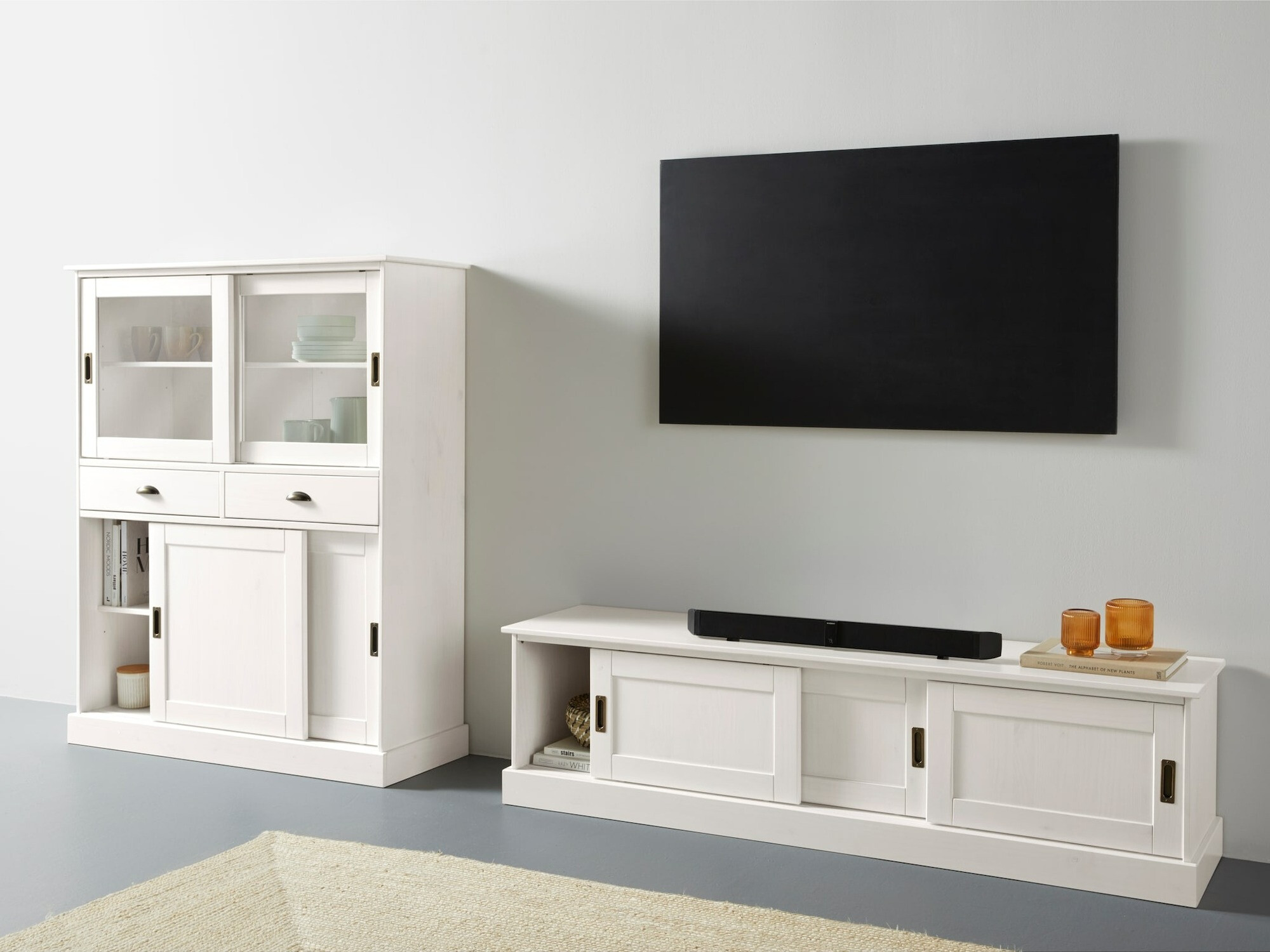 TV komoda Felelma 102 (Belo)