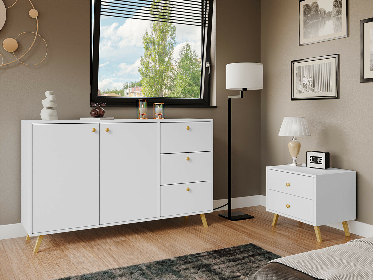 Komoda Monfera 100 (Belo)