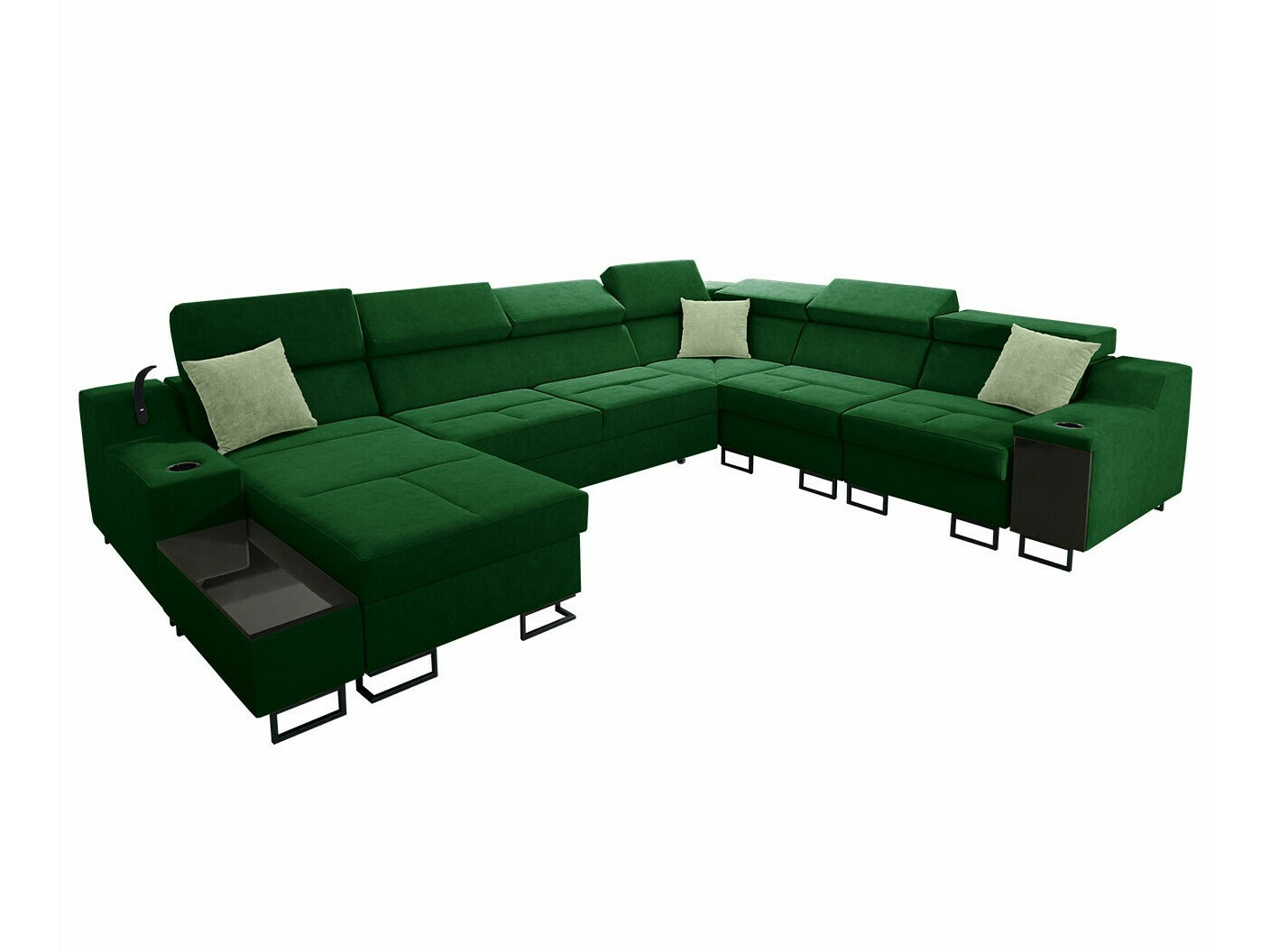 Ugaona sofa Sarasota 160 (Uttario Velvet 2951 + Uttario Velvet 2954)