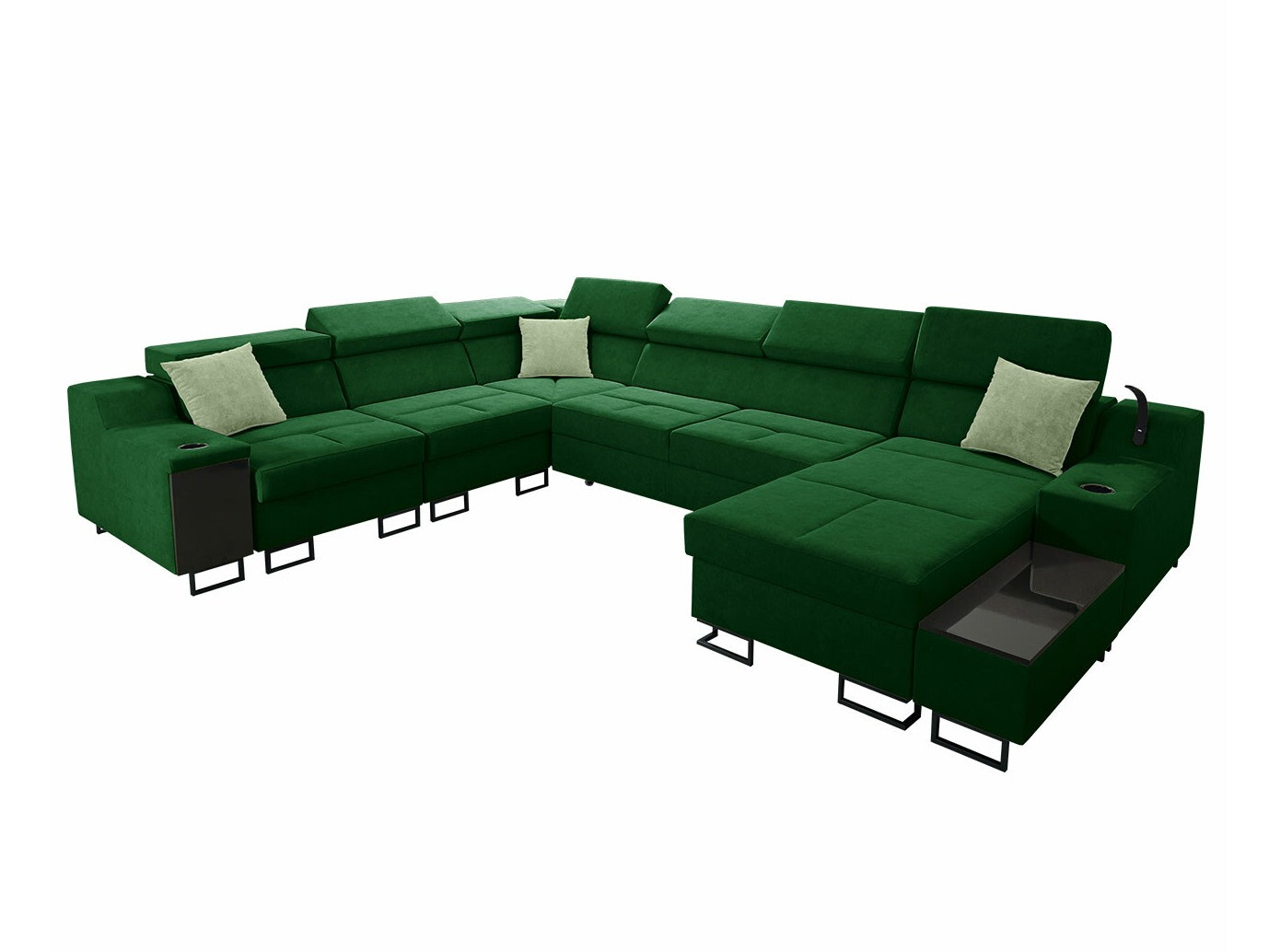 Ugaona sofa Sarasota 160 (Uttario Velvet 2951 + Uttario Velvet 2954)