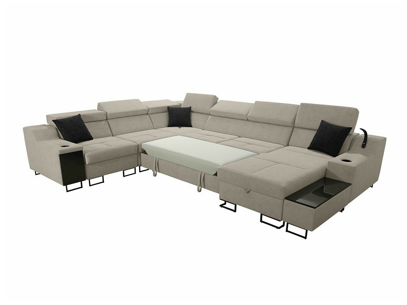 Ugaona sofa Sarasota 160 (Uttario Velvet 2967 + Uttario Velvet 2973)