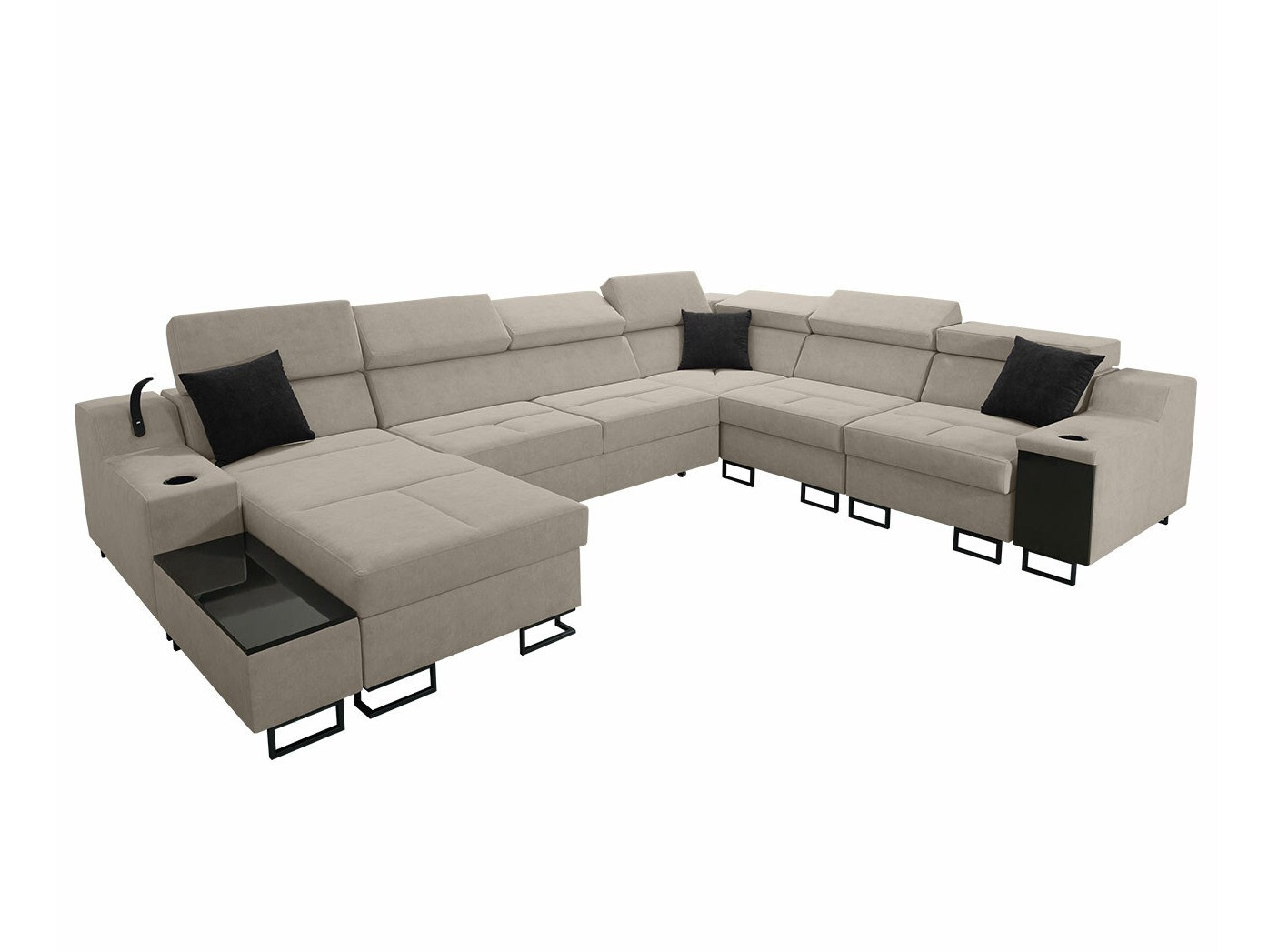 Ugaona sofa Sarasota 160 (Uttario Velvet 2979 + Uttario Velvet 2980)